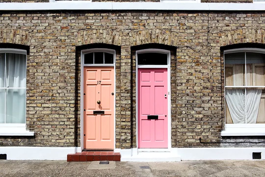 Adjoining terraced properties of the kind recorded in a schedule of condition